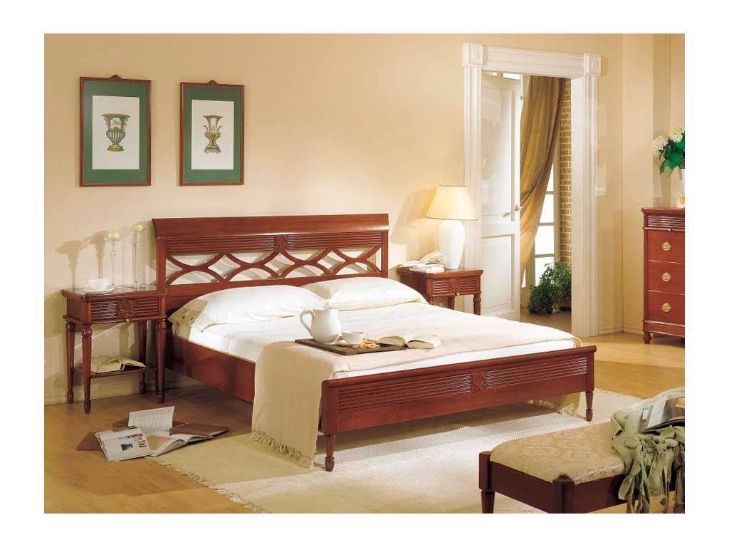 кровать двуспальная Monte Cristo Maria Silva 160х200 (noce chiaro)