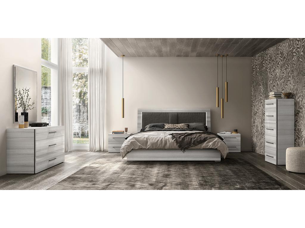 спальня современный стиль Status Mia комната (silver grey)