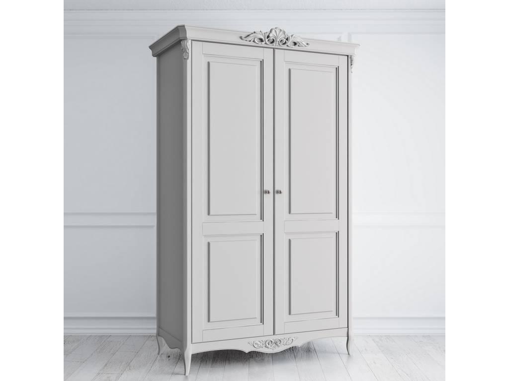 шкаф 2 дверный Latelier Du Meuble Atelier Home  (серо-бежевый, серебро)