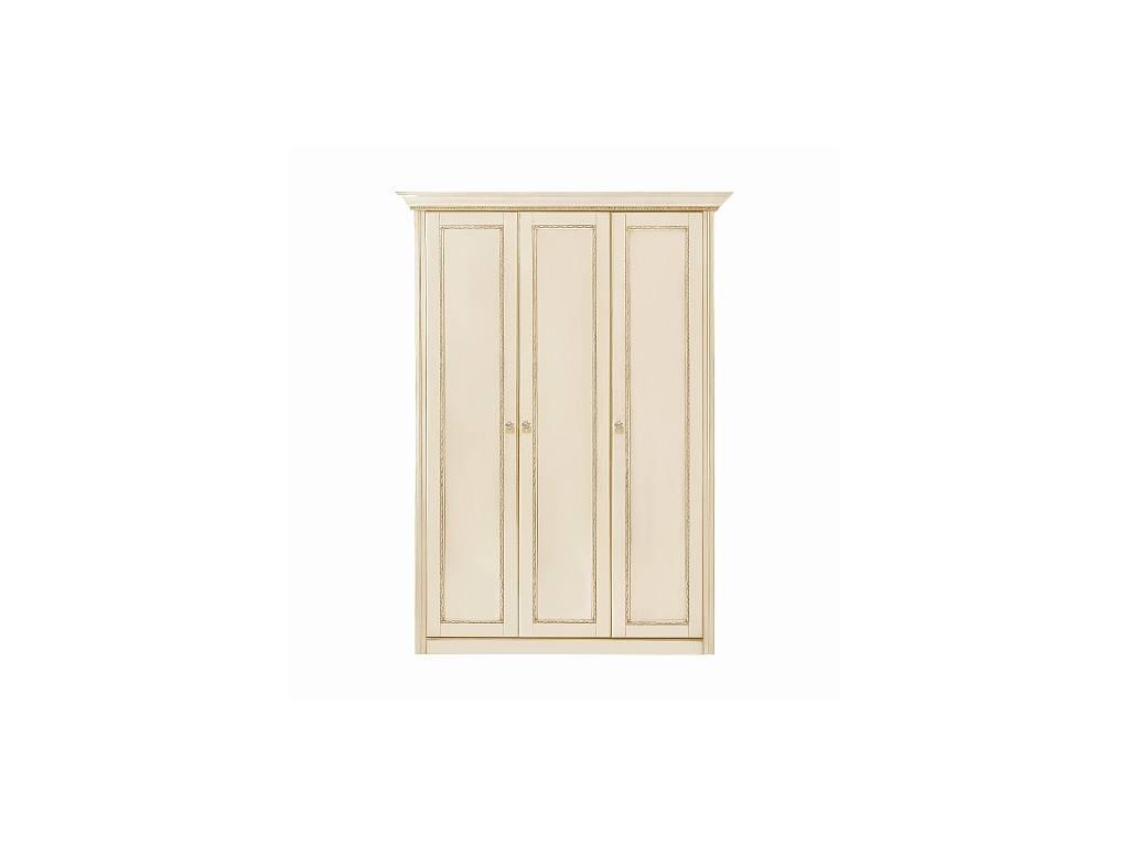 шкаф 3-х дверный Timber Палермо  (ваниль, золото)