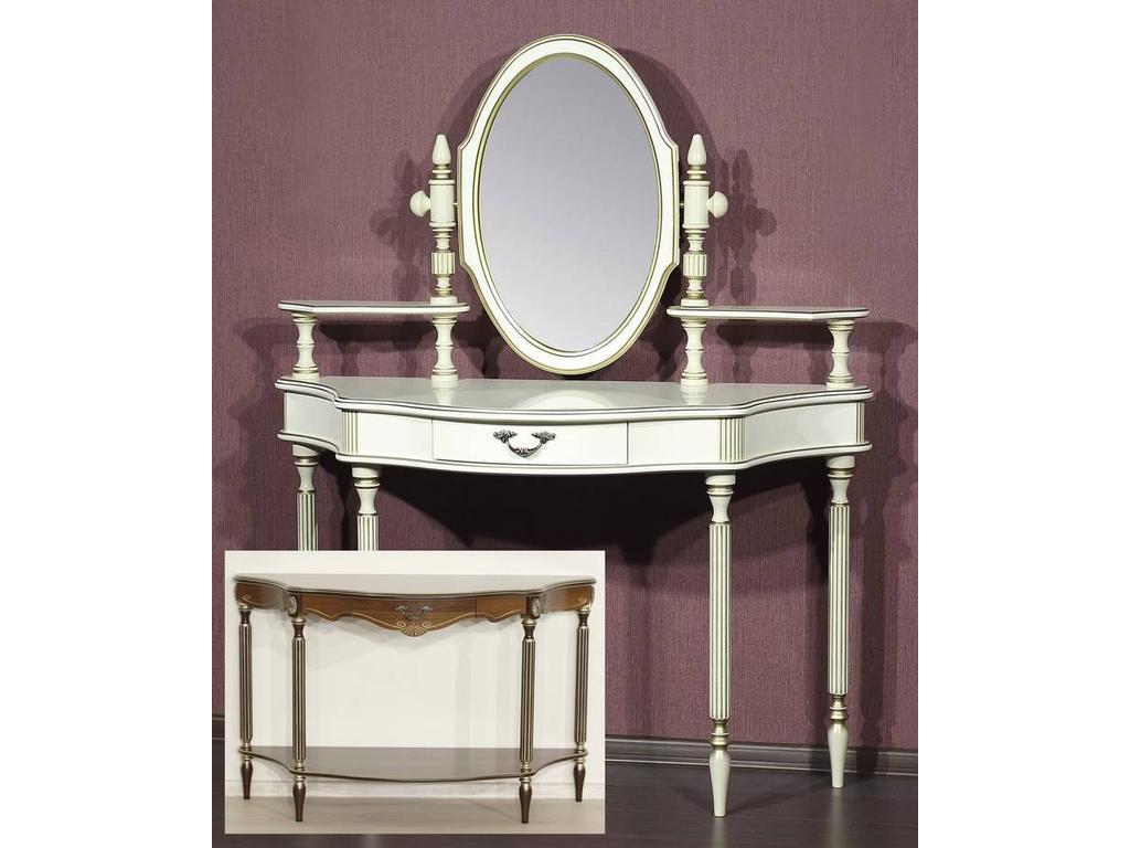 стол туалетный Юта Палермо с зеркалом (ночь пегассо)