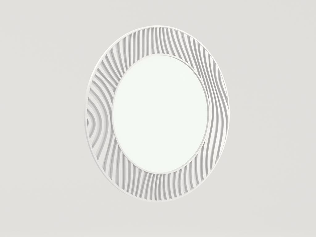 зеркало настенное МастМур Глория-1 для комода (белый)