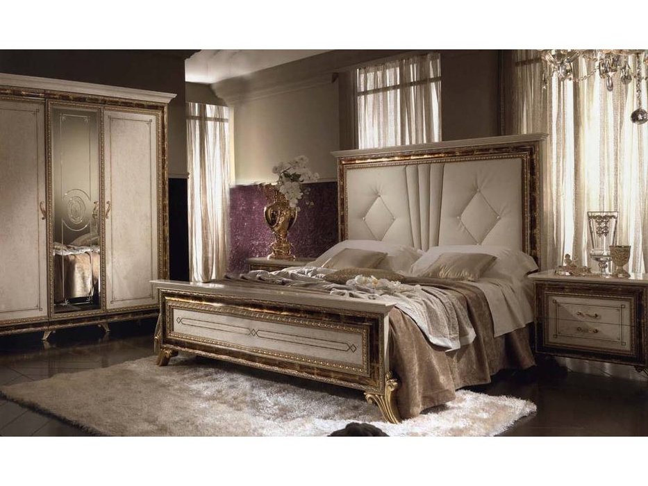кровать двуспальная Arredo Classic Раффаэлло 180/200х200 (Цвет)
