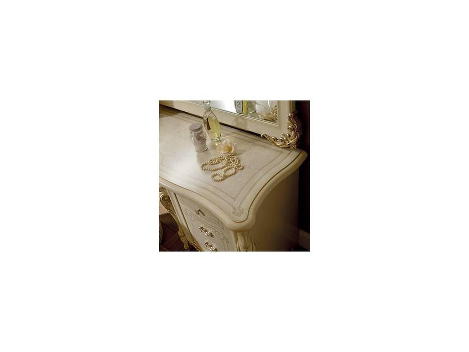 стол туалетный Arredo Classic Tiziano  (слоновая кость, золото)