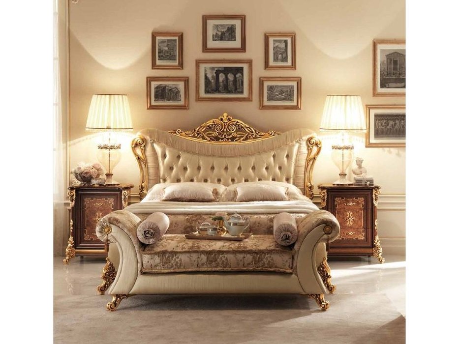 кровать двуспальная Arredo Classic Sinfonia 180х200 (Цвет)