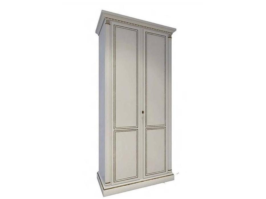 шкаф 2-х дверный Liberty Флоренция  (белый)