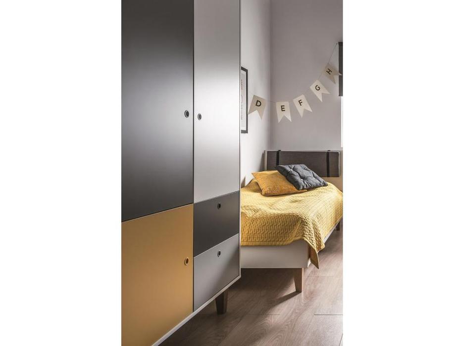 шкаф 2-х дверный Vox Concept  (белый,графит,серый,шафран)