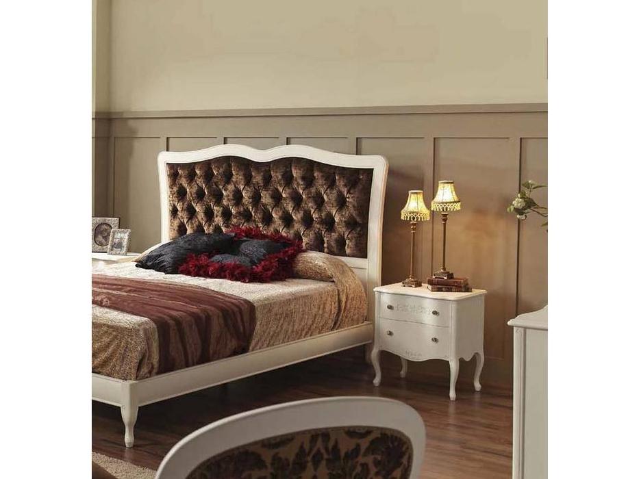 кровать двуспальная Panamar Classic 160х200 (белый)