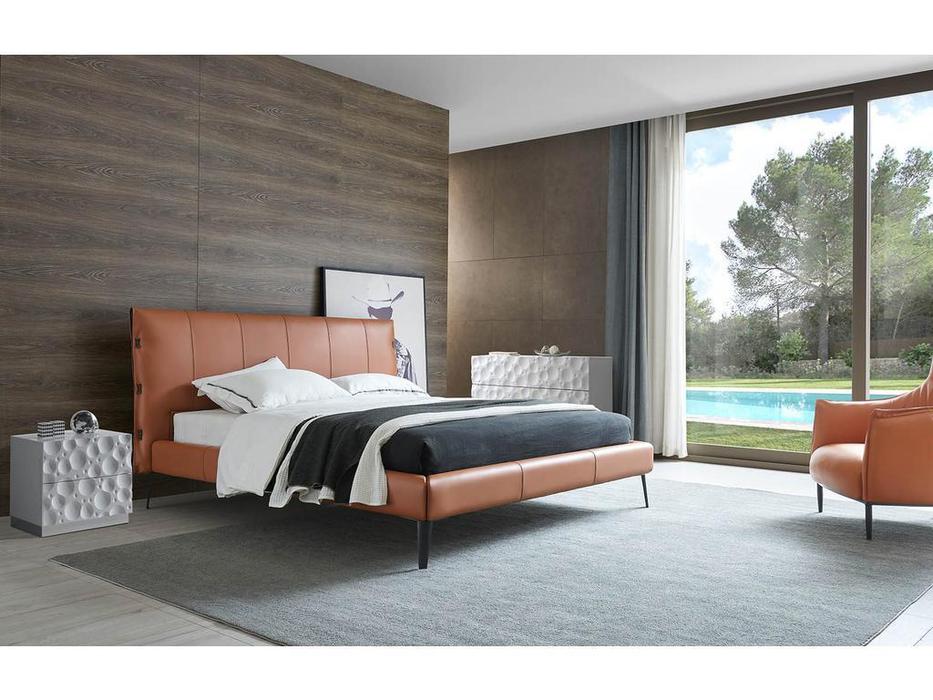 кровать двуспальная ESF GC1727 160х200 (коричневый)