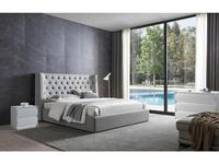 кровать двуспальная ESF GC1726 160х200 (серый)