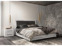 кровать двуспальная Status Mia 180х203 (silver grey)