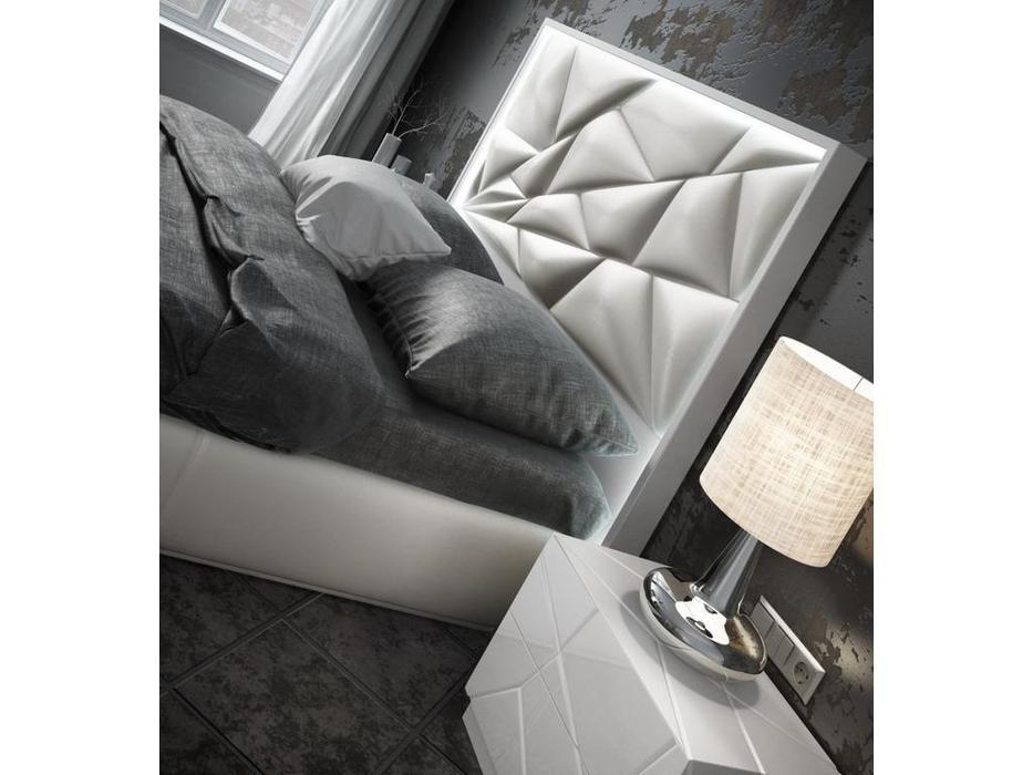 кровать двуспальная Franco Furniture KIU 1243 180х200 (белый)
