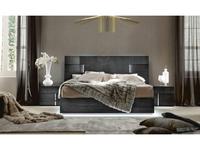 кровать двуспальная ALF Montecarlo  (серый)