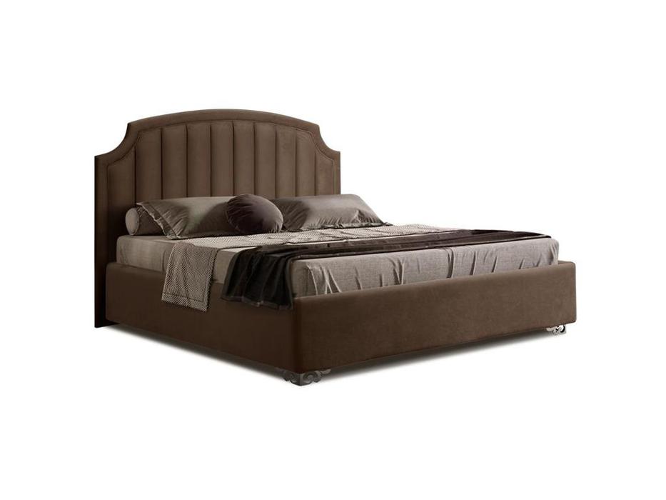 кровать двуспальная ЯМ Verona с подъемным механизмом (коричневый)