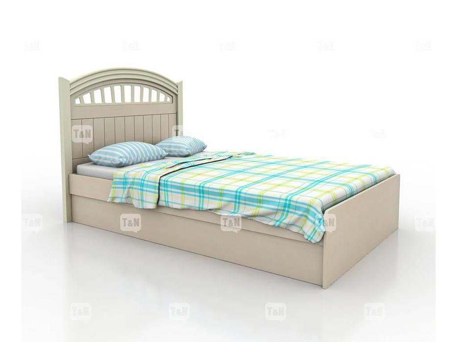 кровать детская Tomyniki Michael  (белый, розовый, зеленый, беж)