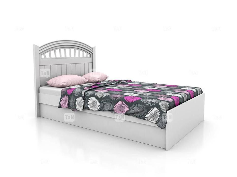 кровать детская Tomyniki Michael  (белый, розовый, зеленый, беж)