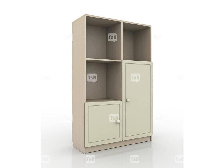 шкаф книжный Tomyniki Michael  (белый, розовый, зеленый, беж)