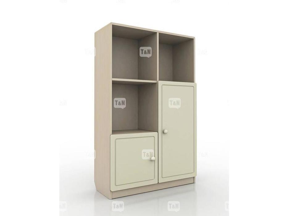 шкаф книжный Tomyniki Robin  (белый, розовый, голубой)