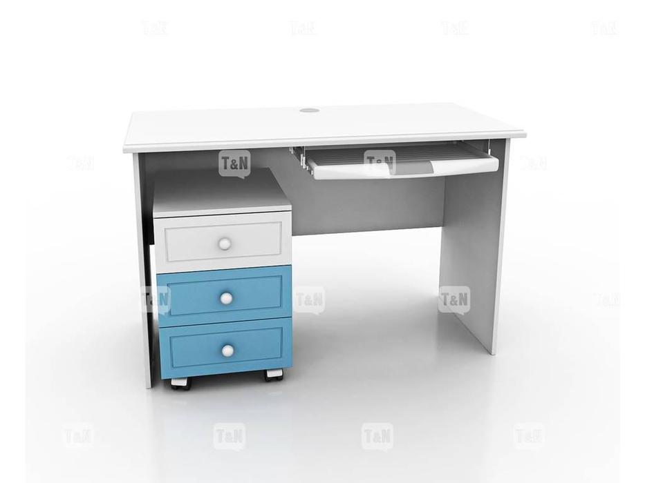 стол письменный Tomyniki Robin  (белый, розовый, голубой)