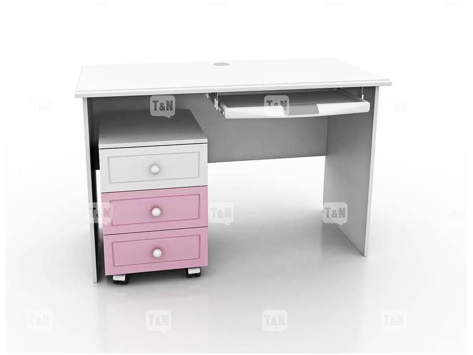 стол письменный Tomyniki Robin  (белый, розовый, голубой)