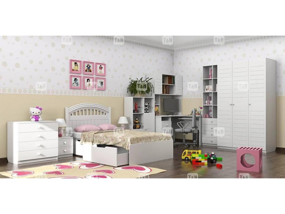 детская комната Tomyniki Michael  (белый, розовый, зеленый, беж)