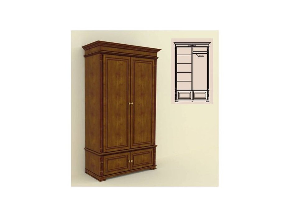 шкаф 2-х дверный Arco Decor (Цвет)