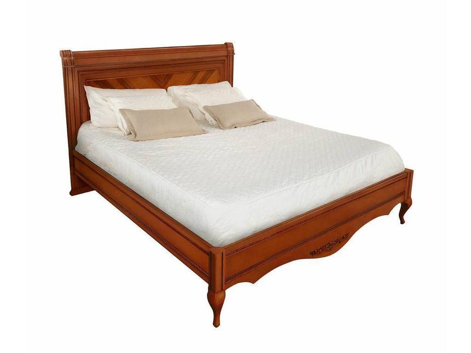 кровать двуспальная Timber Неаполь  (янтарь)