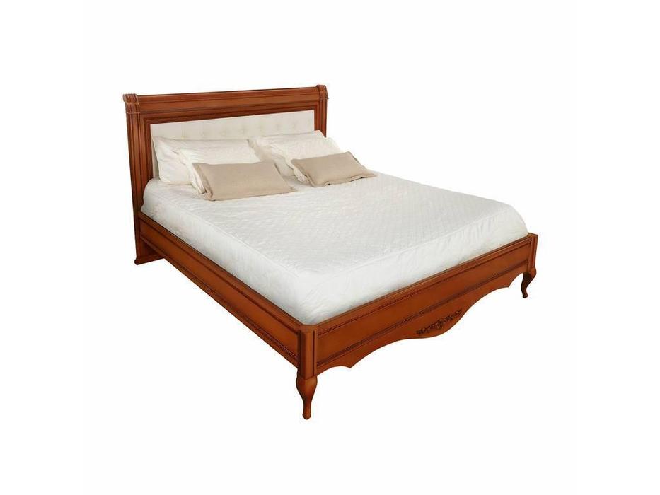 кровать двуспальная Timber Неаполь 160х200 (янтарь)