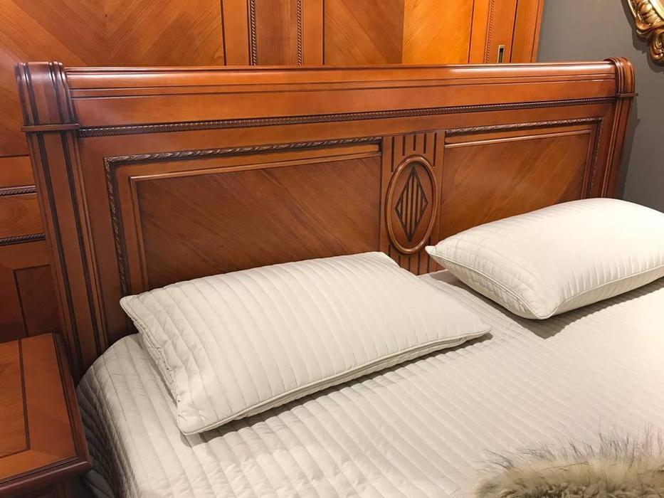 кровать двуспальная Timber Палермо 160х200 без изножья (янтарь)