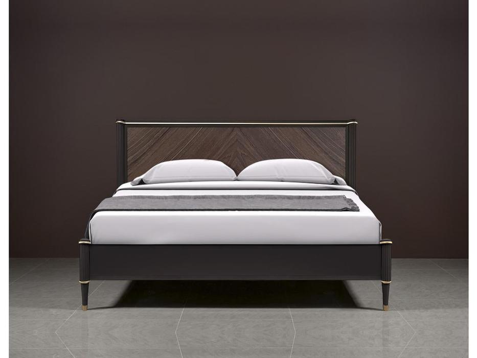 кровать двуспальная Timber Венеция 180х200 (моккачино, орех)