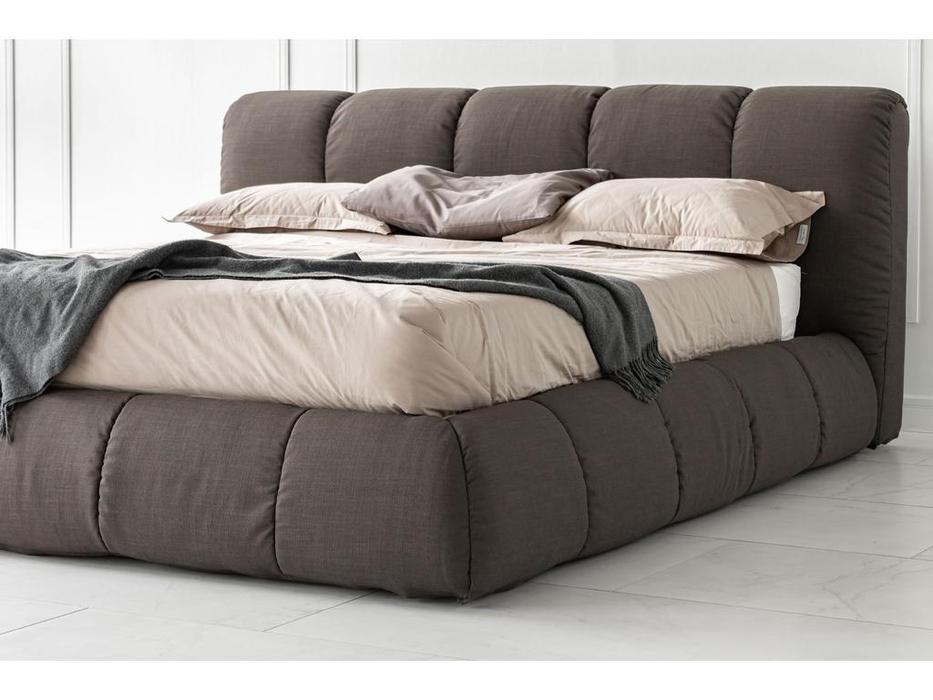 кровать двуспальная Timber Сидней 180х200 с подъемным мех-м (серый)