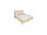 кровать двуспальная Timber Неаполь  (ваниль, золото)
