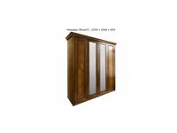 шкаф 4 дверный Timber Палермо  (янтарь)