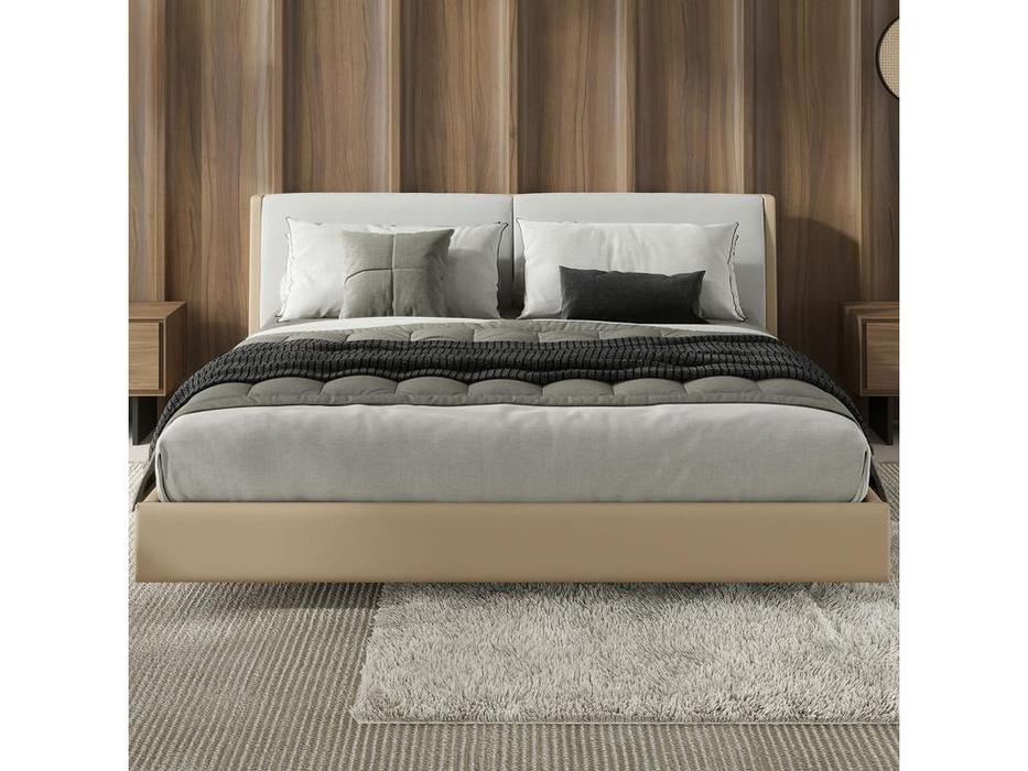 кровать двуспальная Mod Interiors Miramar 180х200 (орех, экокожа)