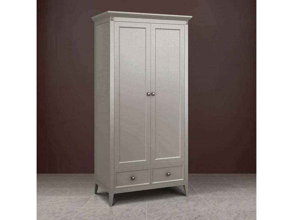 шкаф 2 дверный RFS Бруклин  (серый)
