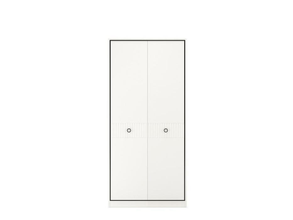 шкаф 2 дверный RFS Ницца  (молочный)