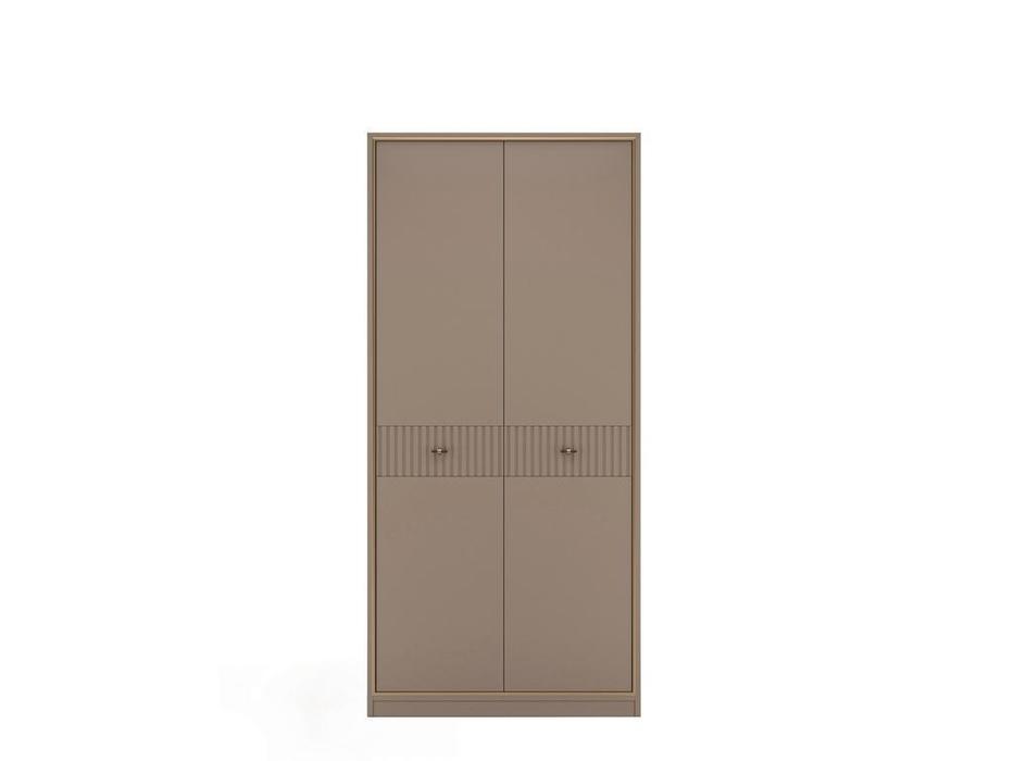 шкаф 2 дверный RFS Ницца  (пудровый)
