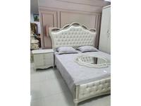 кровать двуспальная FurnitureCo Penelopa 180х200 (жемчуг)