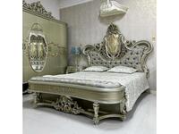 кровать двуспальная FurnitureCo Алисия 180х200 (шампань)