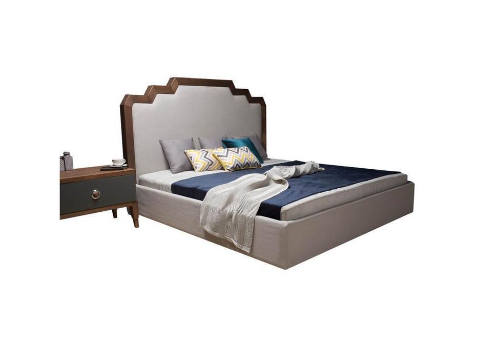 кровать двуспальная MDeHouse East Wood 180х200 (ткань)