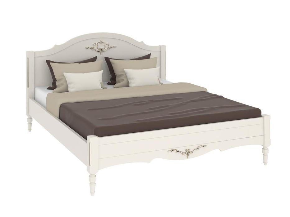 кровать двуспальная МастМур Амелия 160х200 (белый)
