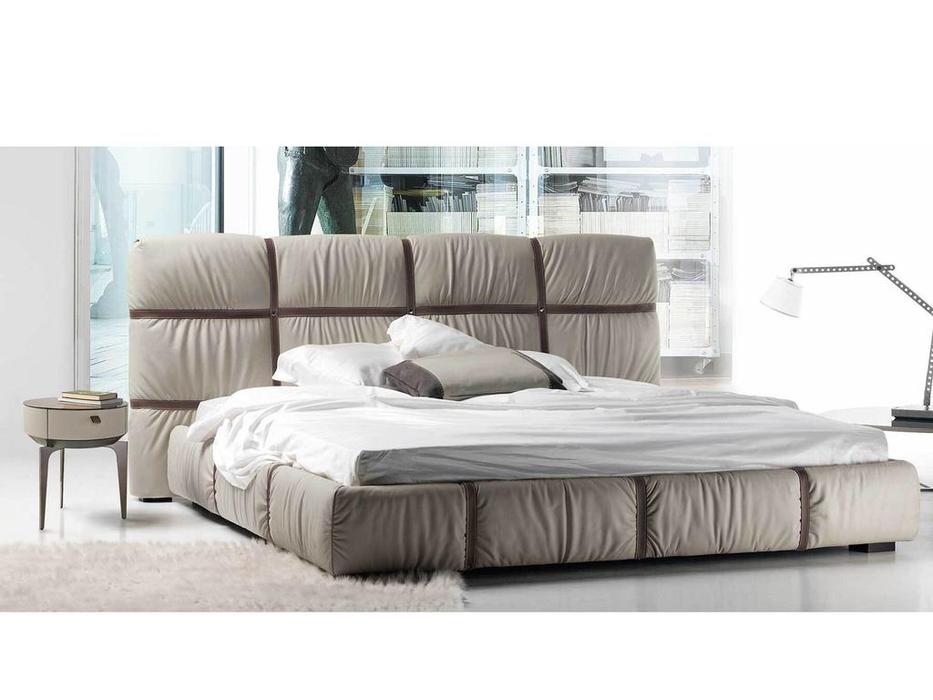 кровать двуспальная STG Crossover 180х200 (серый)