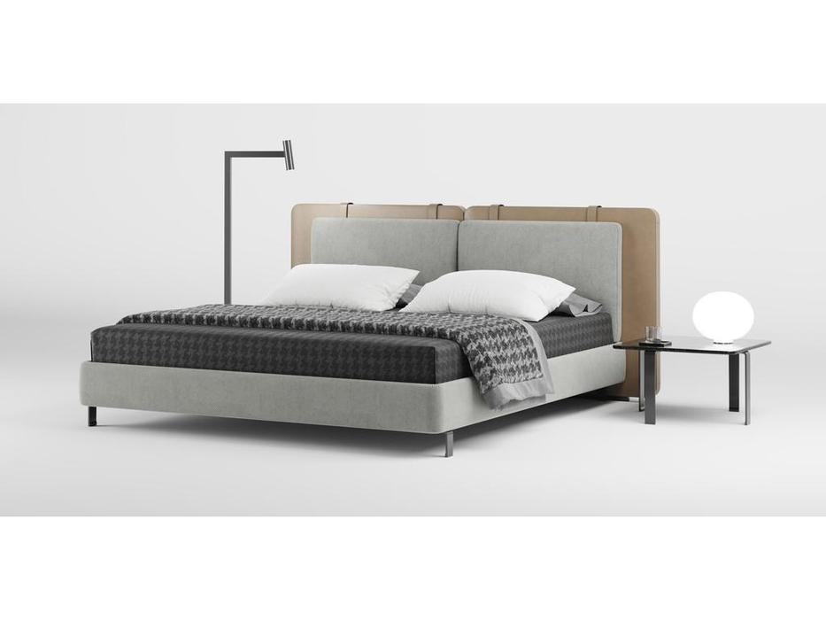 кровать двуспальная STG Tatlin Soft 180х200 (серый)