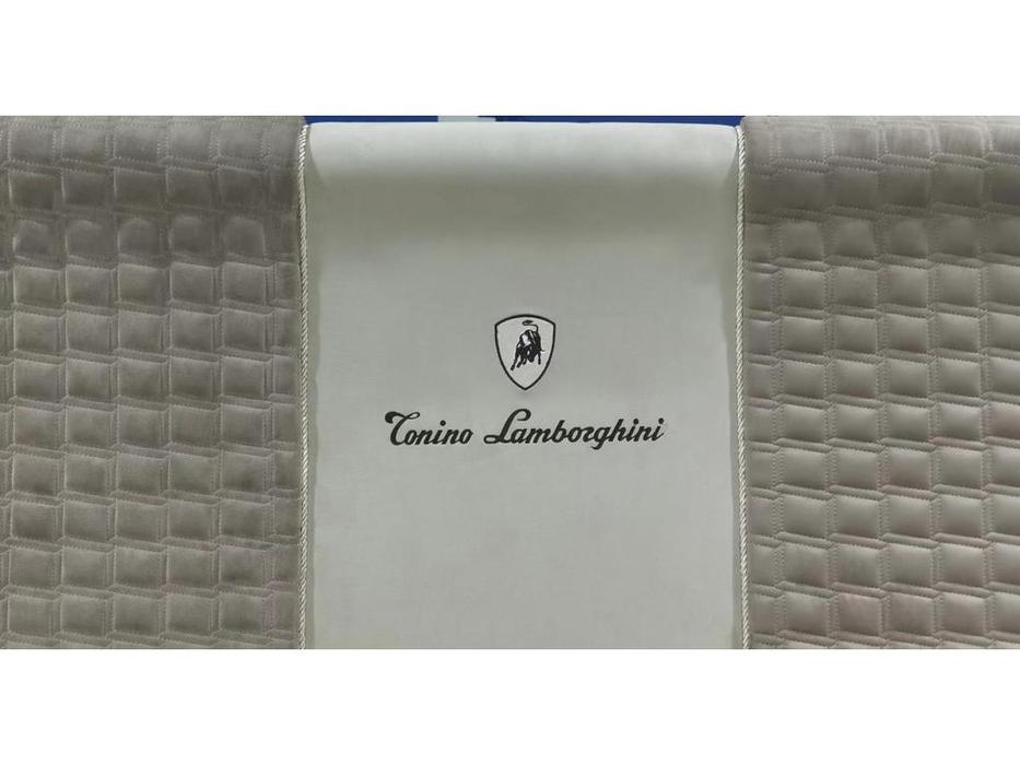 кровать двуспальная STG Lamborghini мягкая 180х200 (серый)