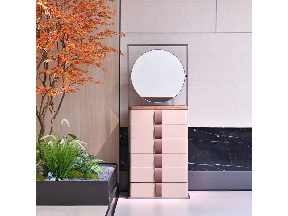 комод STG Yang Chest of Drawers с 6 ящиками и зеркалом (Цвет)