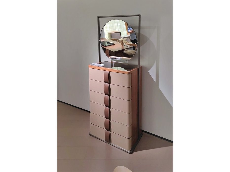 комод STG Yang Chest of Drawers с 6 ящиками и зеркалом (Цвет)